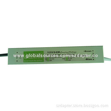 LED Driver, 12/24V 24W, IP67, CE/RoHS Marks